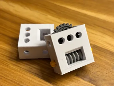 Worm Gearbox (brick compatible)