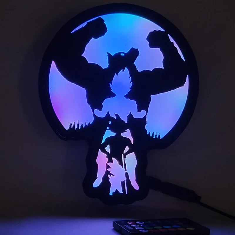 Saiyan Legends ~ Goku | LED Display