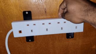 Power Strip keyhole mount bracket