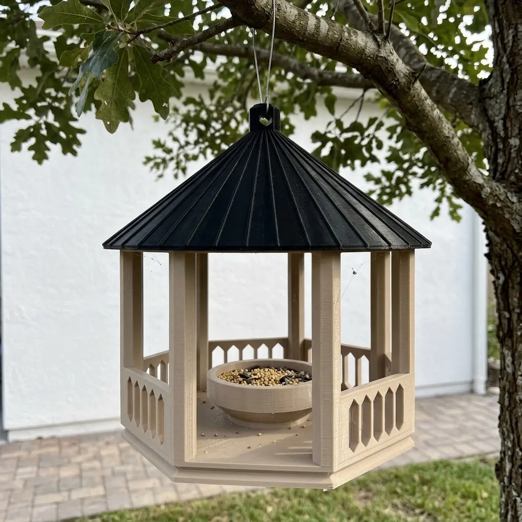 Bird Feeder: Hexagonal Garden Manor view 3