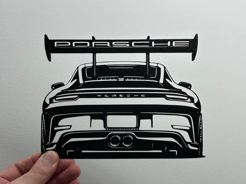 Porsche 911 GT3 - no ams - decorazione da parete