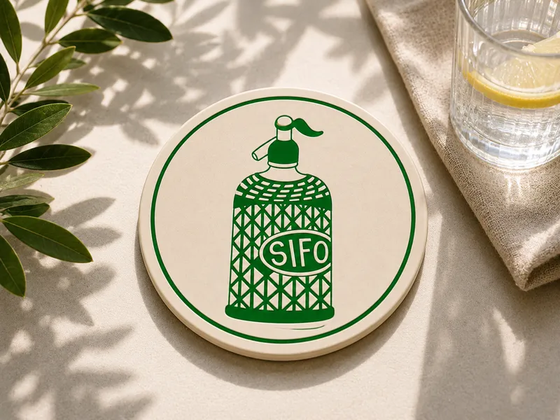 Sifón Argentino Clásico 3 - Posavasos
