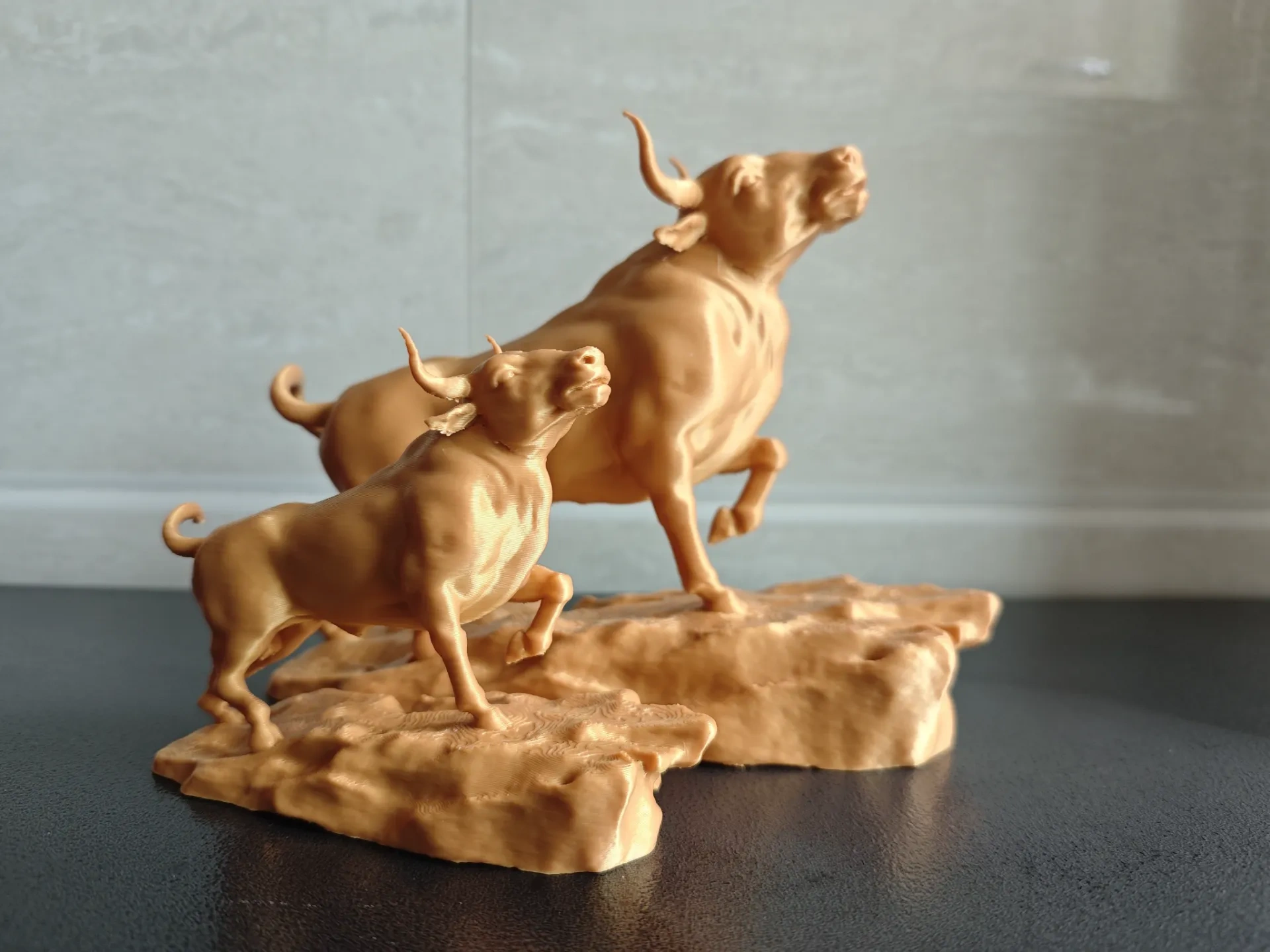 Miniatura 2 do modelo 3D 金牛送福股市长虹