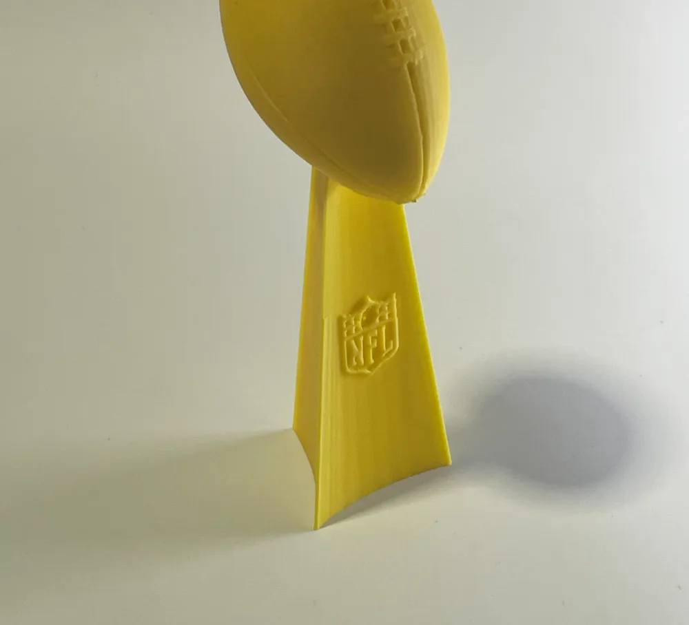 super bowl, the vince lombardi trophy - free 3d print model