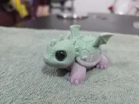Dragon tortue — compatible yeux de verre — photo 4