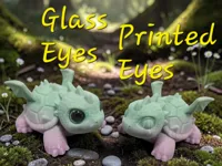 Dragon tortue — compatible yeux de verre — photo 1