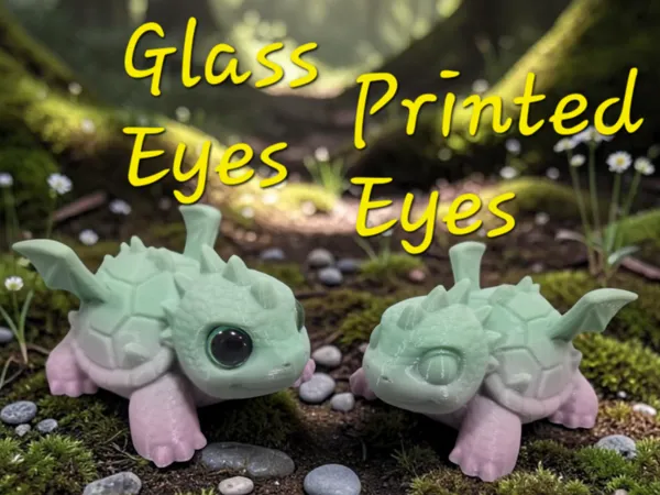 Dragon tortue — compatible yeux de verre