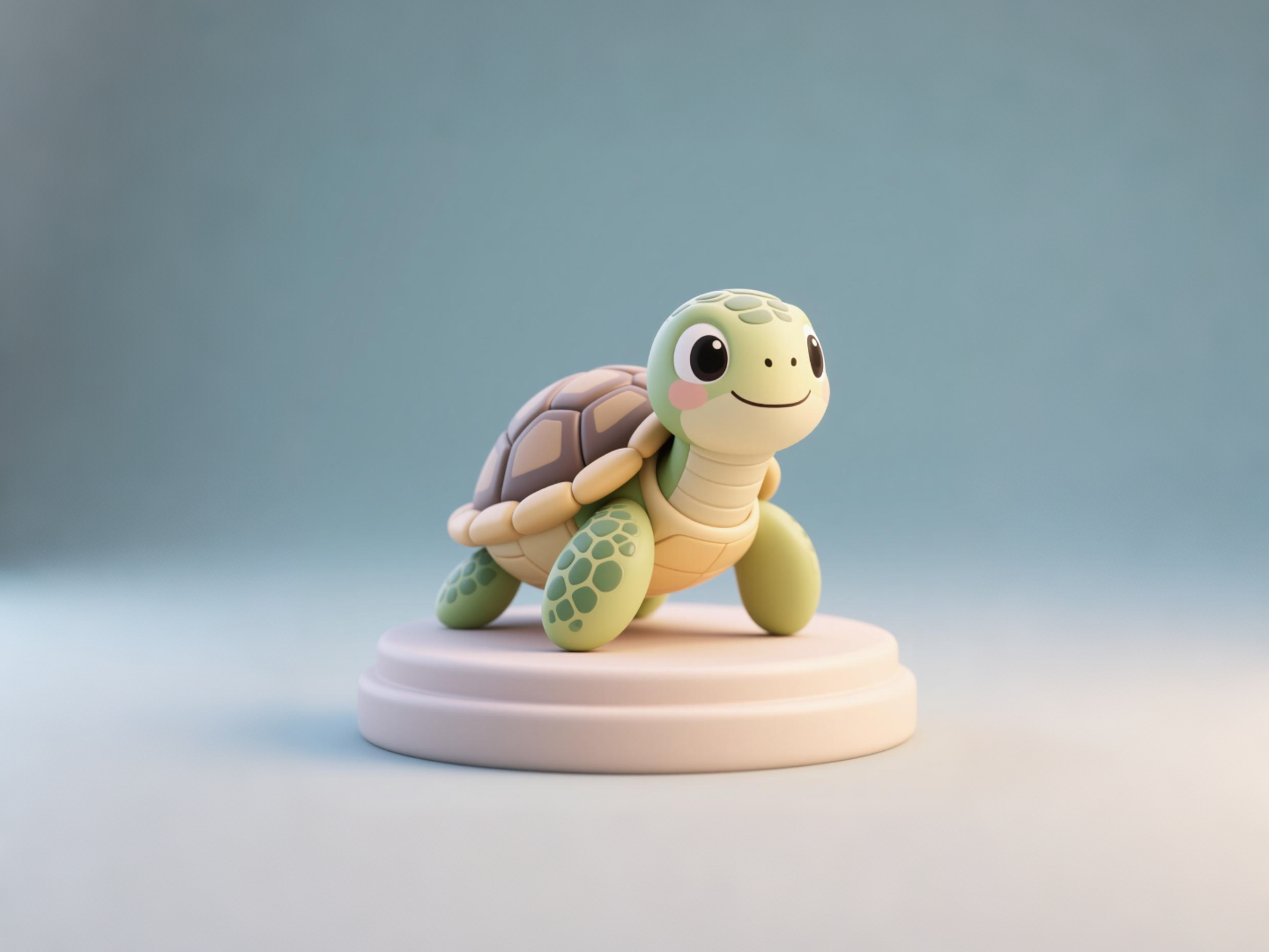 海龟-海洋世界水族馆海洋生物模型-儿童生日礼物涂色玩具