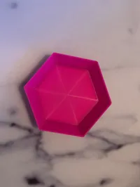 Plateau hexagonal pour jetons de jeu — photo 2