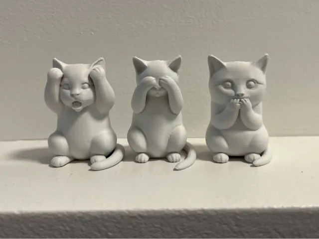 The Three Wise Cats