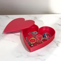 Boîte à bijoux en forme de cœur — photo 3