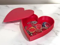 Boîte à bijoux en forme de cœur — photo 2