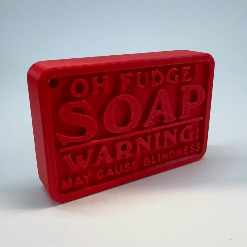 OH FUDGE! Soap Bar Ornament