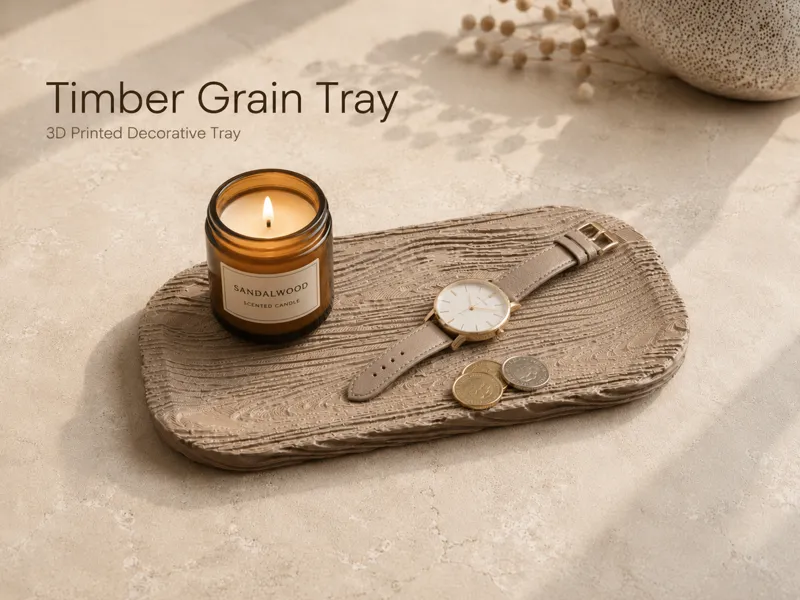 Timber Grain Tray