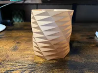 Pot à crayons spirale (impression vase) — photo 2