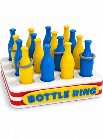 Letrero o emblema decorativo: Bottle Ring Toss — vista de referencia 2