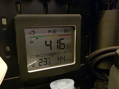 SwitchBot WIFI CO2 measurement - Skadis Case
