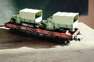 Modelo para impresión 3D: USSR WW2 3-ton truck ZiS-5. 1/87 scale — vista de referencia 4