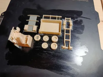 Modelo para impresión 3D: USSR WW2 3-ton truck ZiS-5. 1/87 scale — vista de referencia 5
