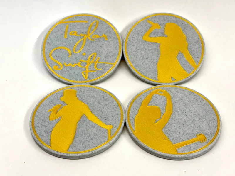 Taylor Swift Coaster - Solid - Full Set