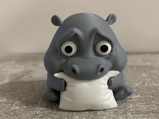 Sad little Baby Hippo