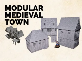 Modular Medieval Town VOL 3