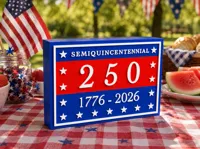 USA 250th Semiquincentennial Table Decoration