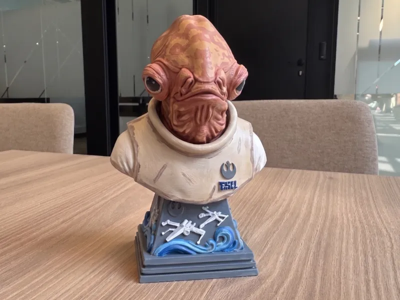 Admiral Ackbar Mon Calamari Star Wars Collectible