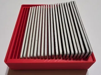 Sanding Sticks Gridfinity Custom Holder, Holds 23