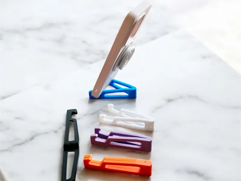 Portable Folding Cell Phone Stand- Print in Place