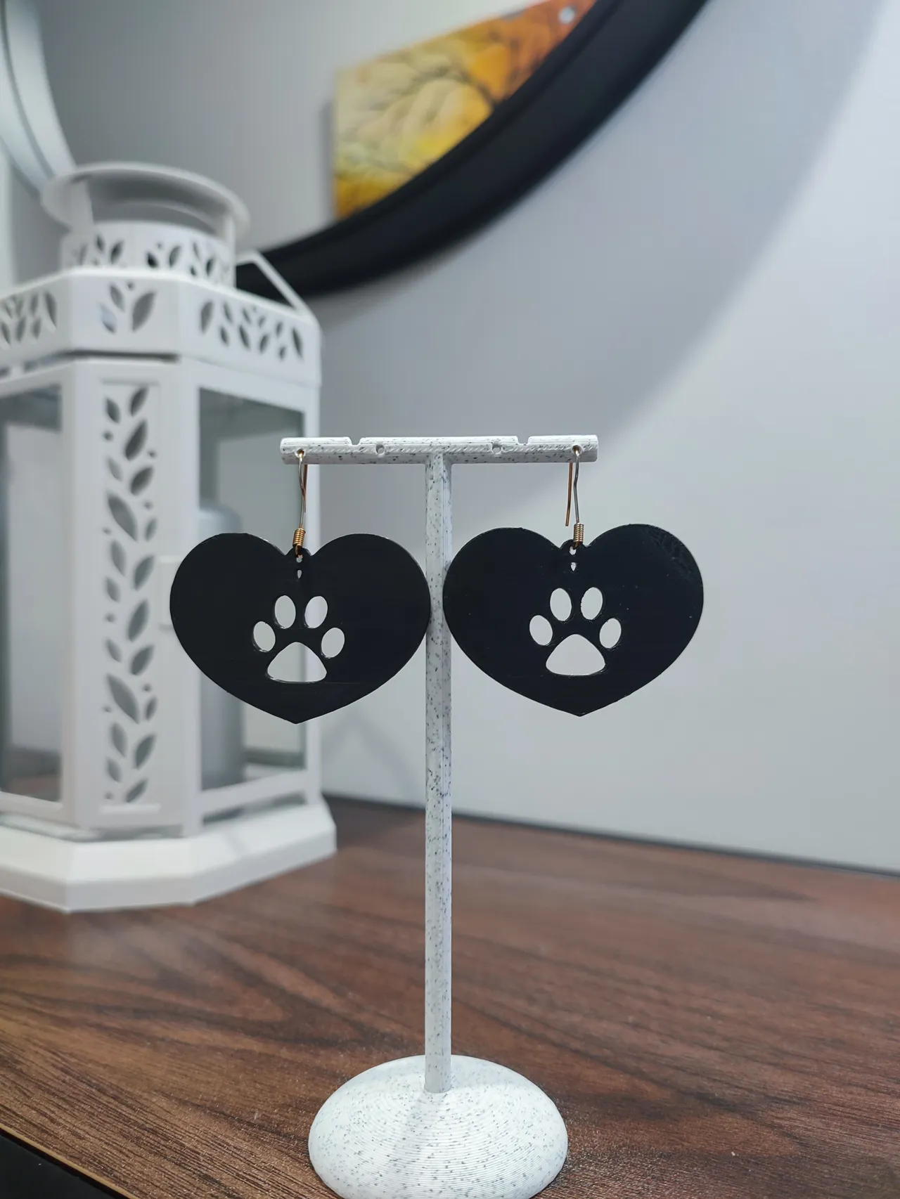 Aretes Huellas en el Corazón view 2