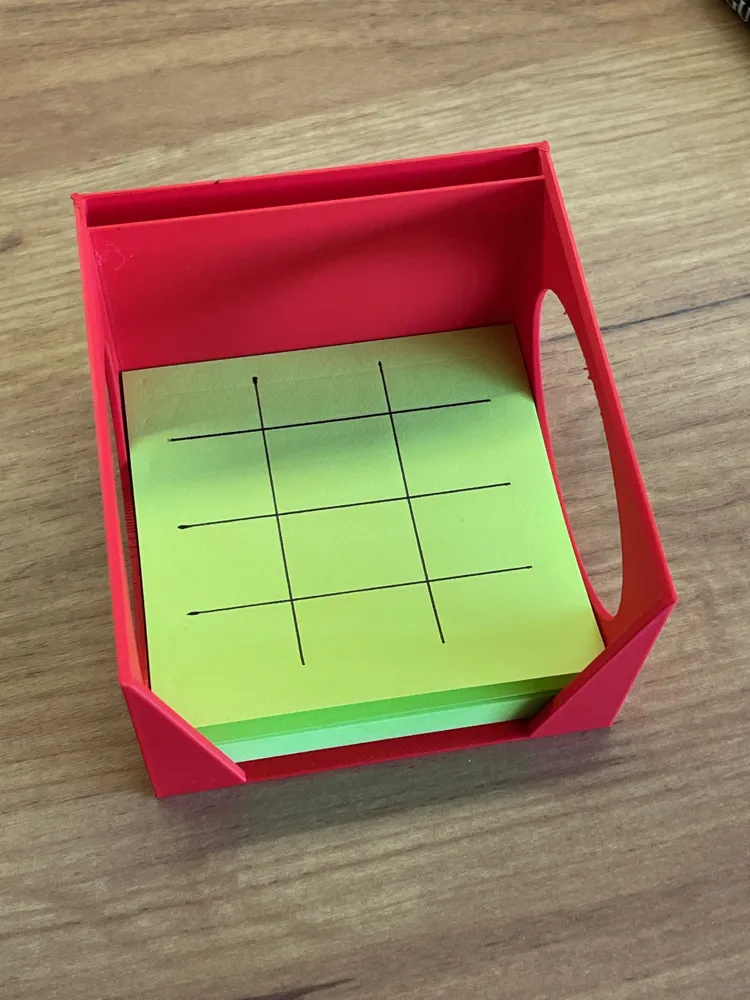 Sticky Note Props Sticky Note Holder (76x76 mm) + Drawing Overlays by Pawcio0o MakerWorld ...