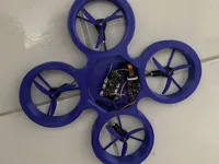 Châssis de drone avec protection d'hélices — photo 1