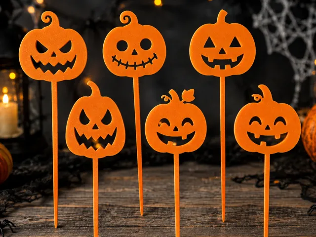 Halloween Pumpkin Topper Set