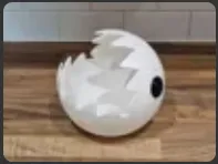 chain chomp popcorn holder