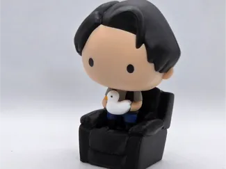 Iconic "Friends" Recliner (Rosita)- McD's Figures