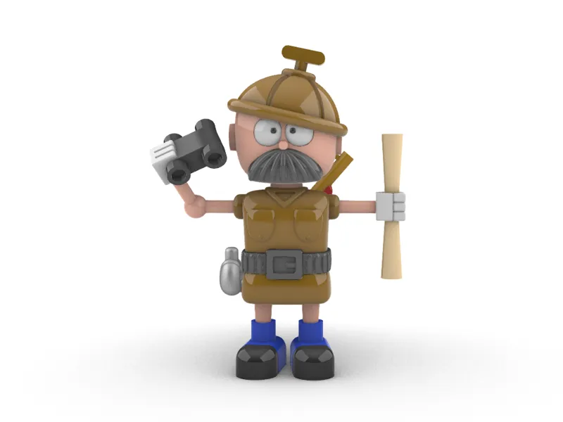 Robo datchi series 007-Expedition leader zizitan