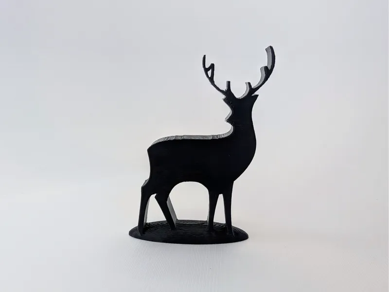 Modern Reindeer Christmas decoration (50mm/2")