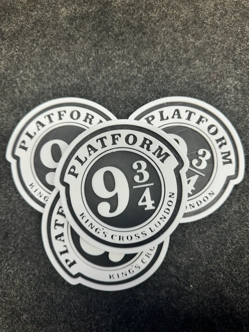 Harry Potter Platform 9 3/4 Coasters