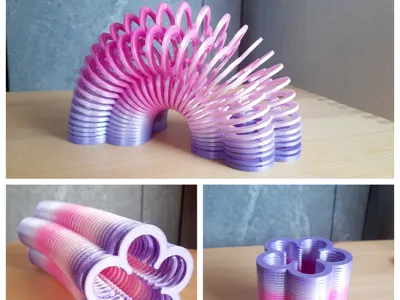 Slinky Flower Fidget Toy
