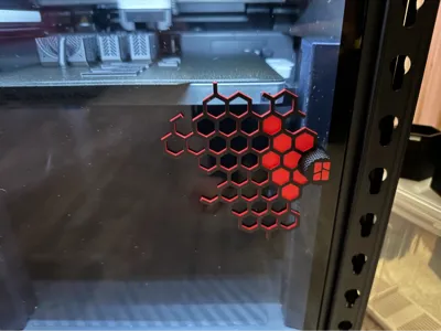 P1S Honeycomb remix for Ivanez's BL Door Handle