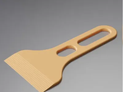 Scraper for prints