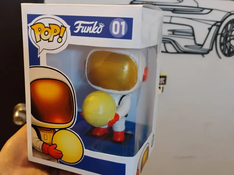 Astronauta estilo funko