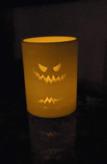 Scary Halloween lantern