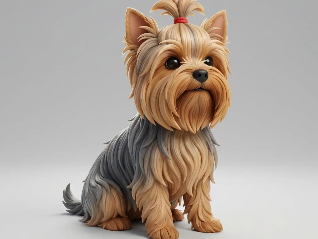 Figurine de Yorkshire Terrier
