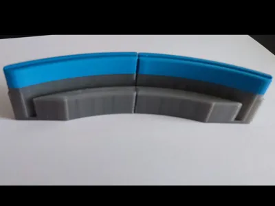 Two-part card holder