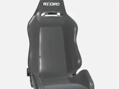 fuzzy recaro seat phone holder