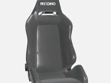 fuzzy recaro seat phone holder
