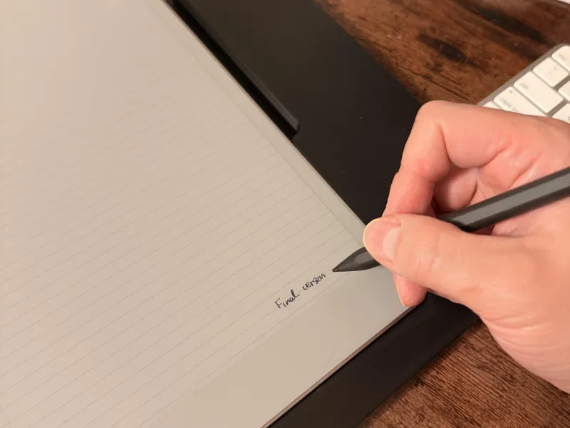 reMarkable Paper Pro palm pad long