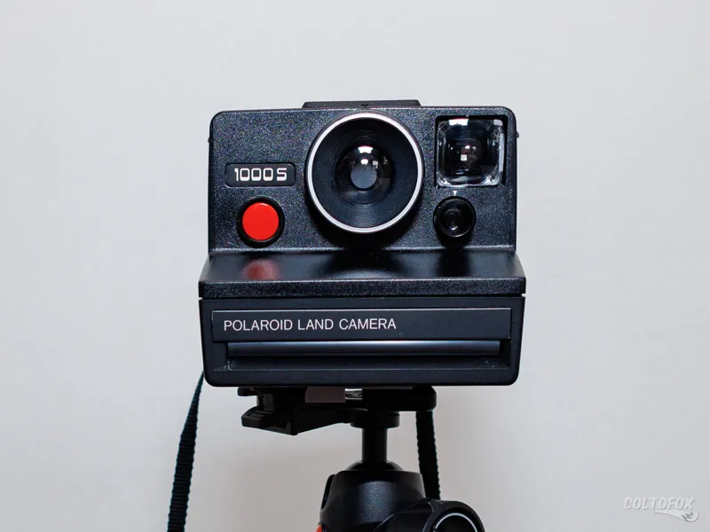 Polaroid Land Camera 1000 Manfrotto Tripod Mount